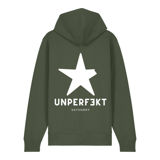 Premium Oversize Zip-Jacke »Unperfekt Stern Classic«