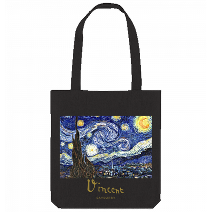 Tote Bag »Starry Night von Vincent van Gogh«