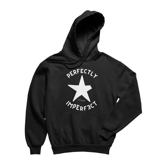 100% Organic unisex Hoodie »Perfectly Imperfect««