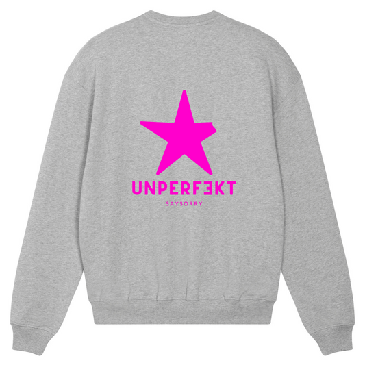 100% organic Pullover »unperfekt Stern in Pink«