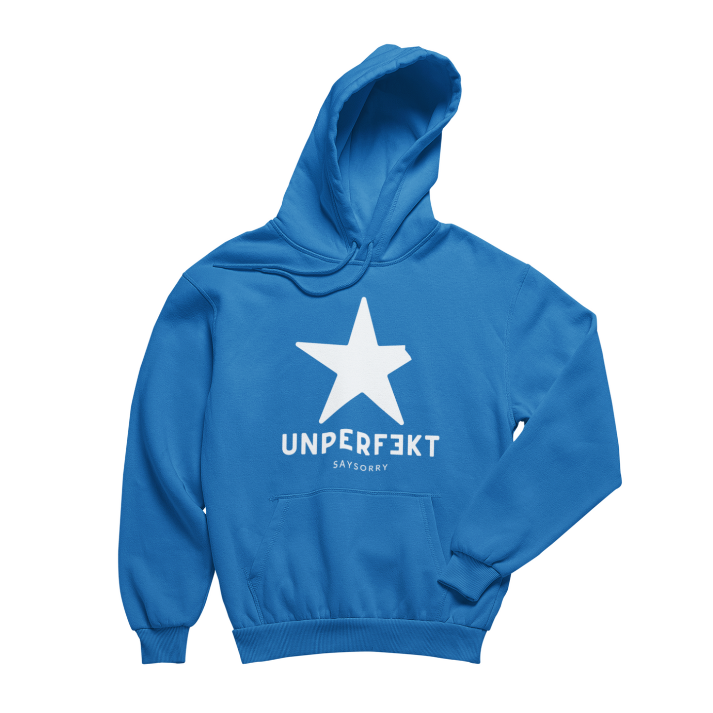 Bundle: Unisex Hoodie »unperfekt mit Stern« inkl. Tote Bag zur Wahl