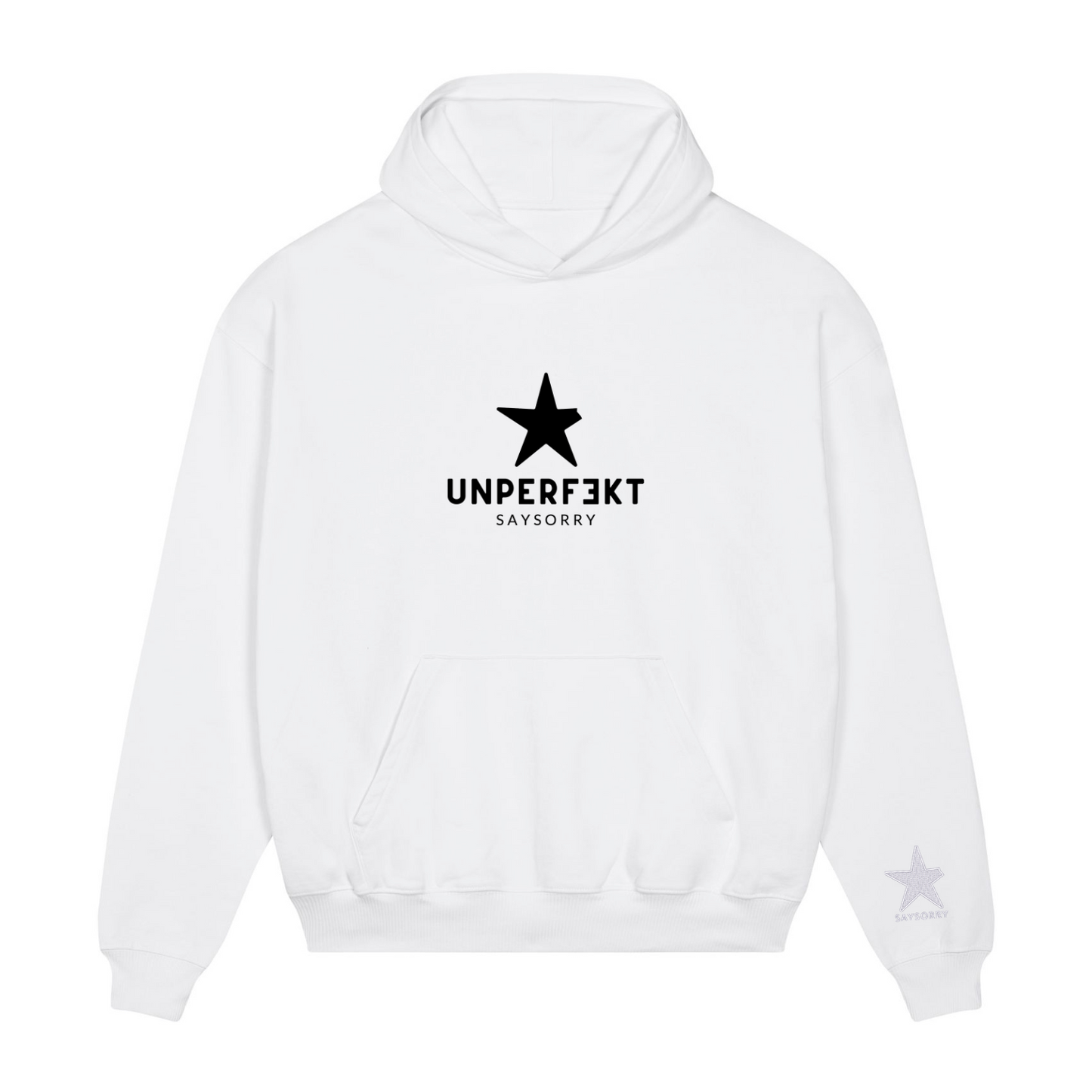 Premium Oversize Hoodie 100% Organic Unisex »Unperfekt Classic«