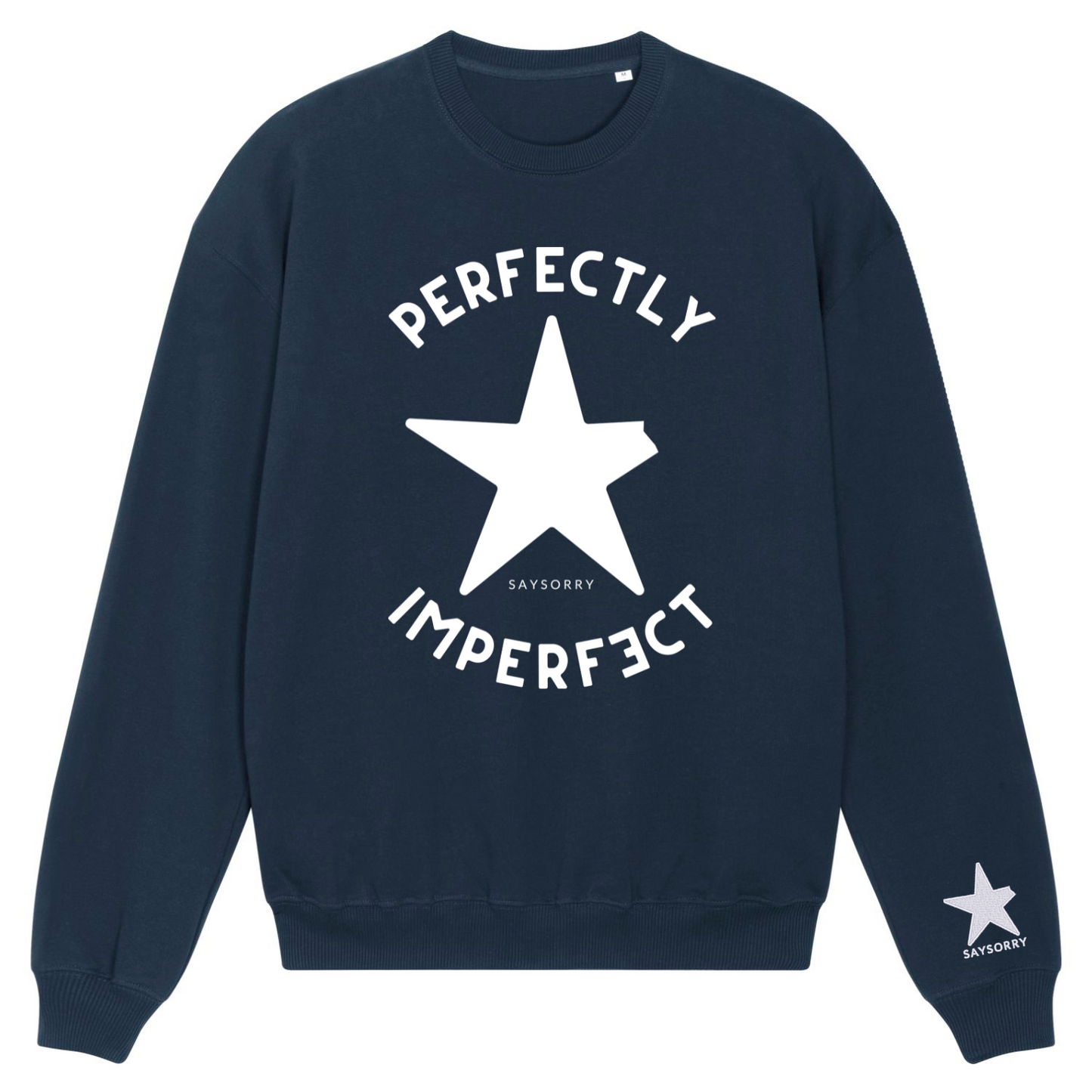 100% organic Pullover »Perfectly Imperfect«