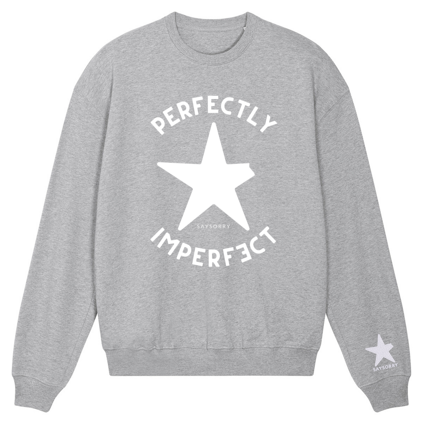 100% organic Pullover »Perfectly Imperfect«