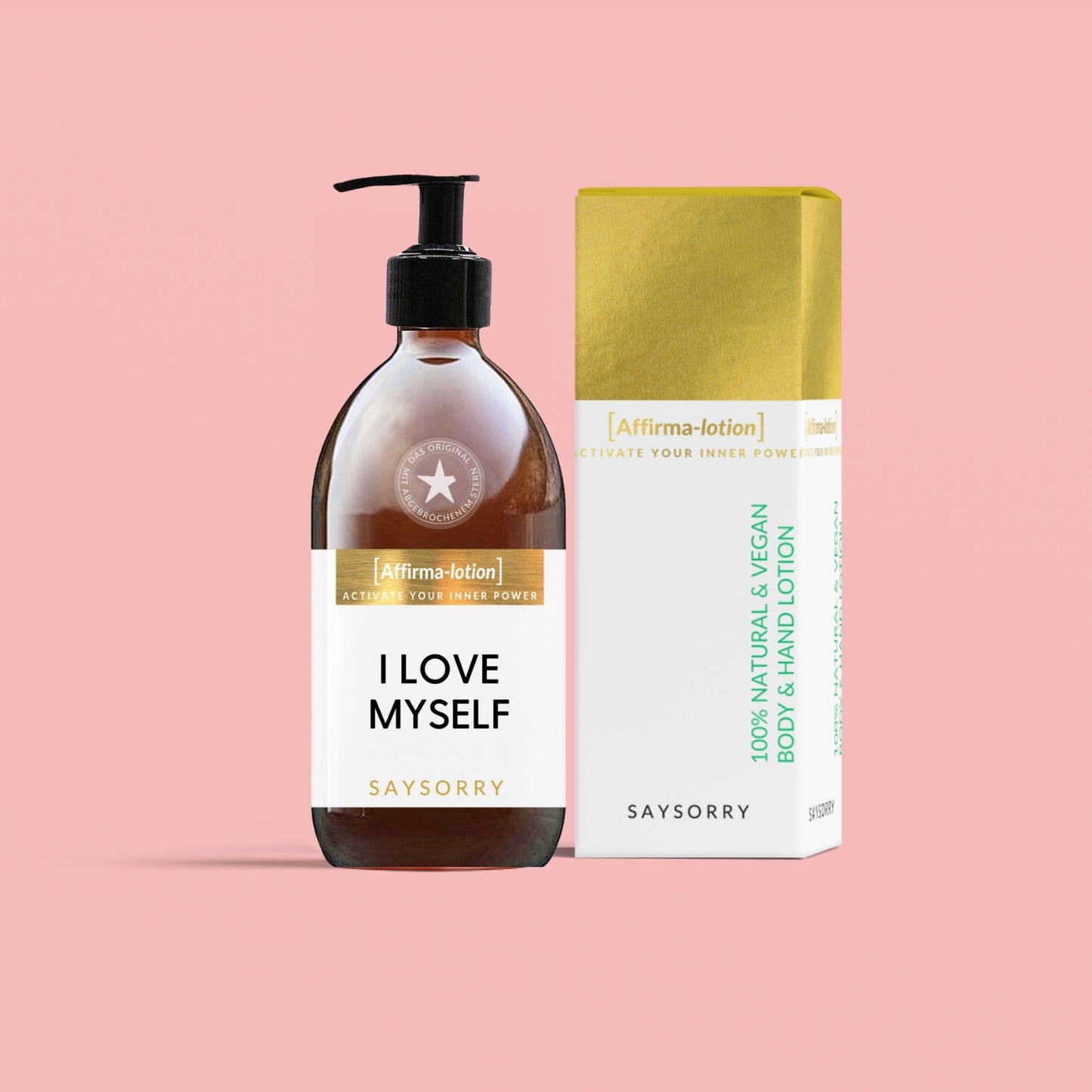 Sandelholz Premium Waschlotion »I love myself«