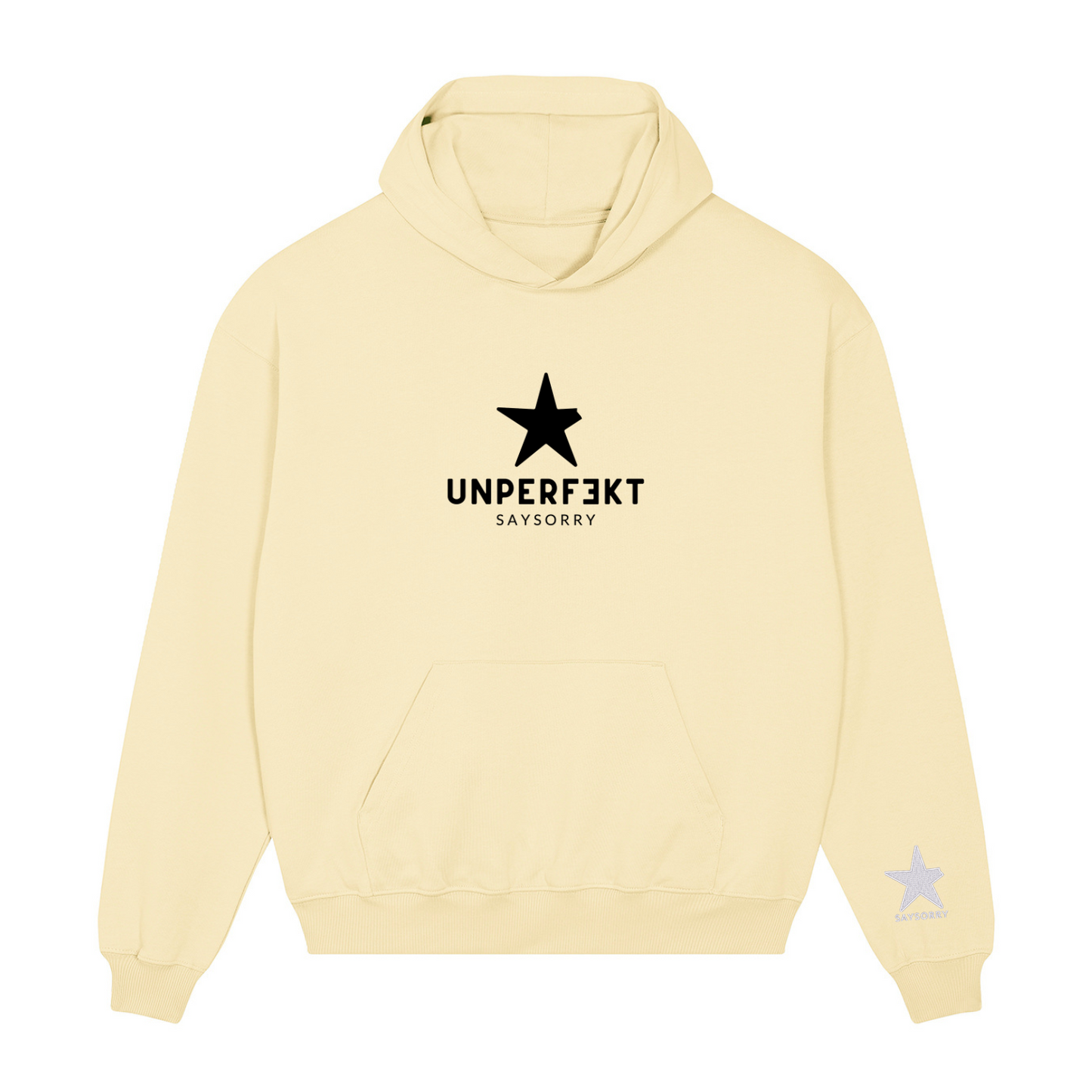 Premium Oversize Hoodie 100% Organic Unisex »Unperfekt Classic«