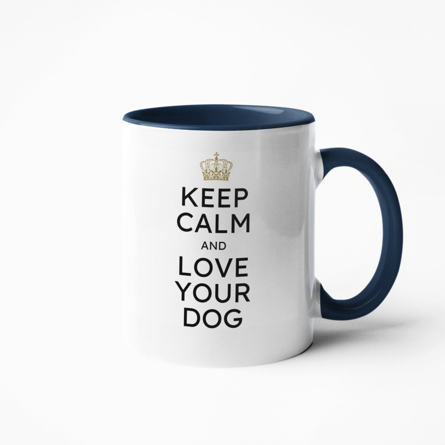 Tasse »Keep calm and love your dog«