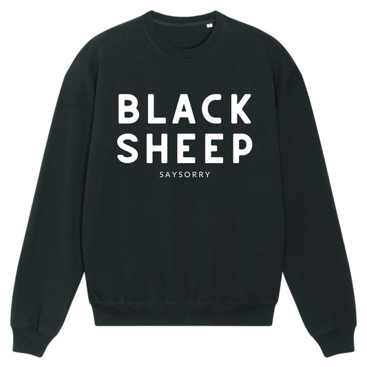 Organic Oversize Pullover »Black Sheep«