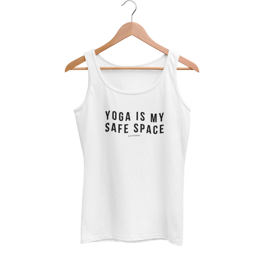 100% organic Damen Tank Top »Yoga is my Safe Space«