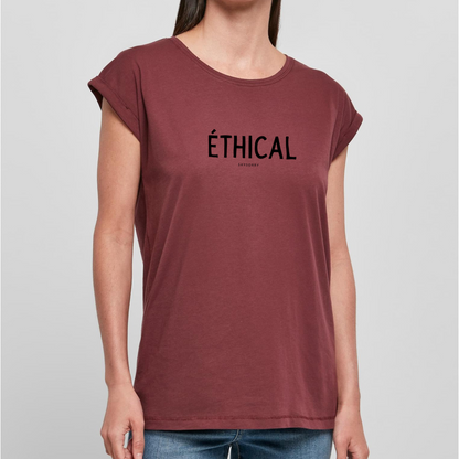 Organic Alle-Größen-Shirt weiss »Éthical«