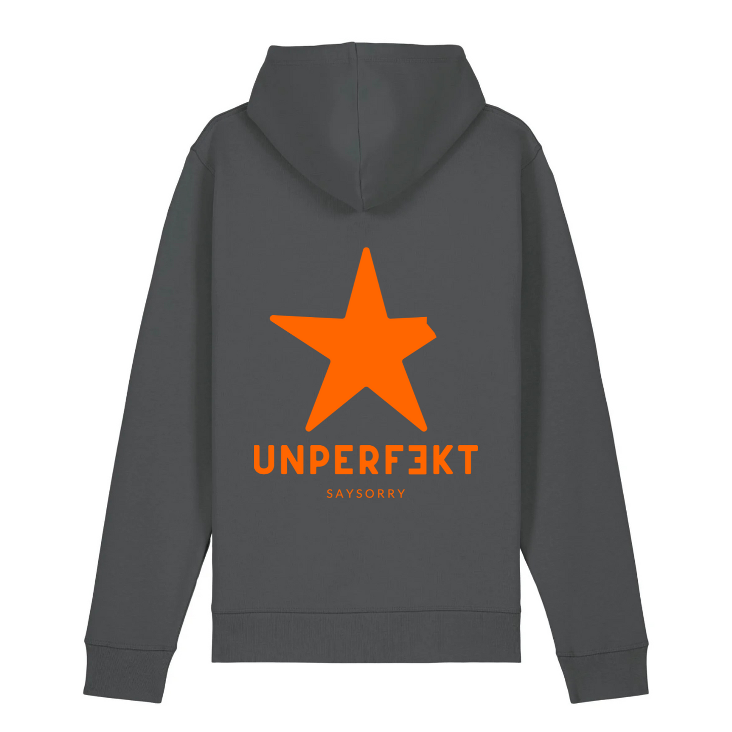 Special Edition organic unisex Hoodie »unperfekt in Neon«