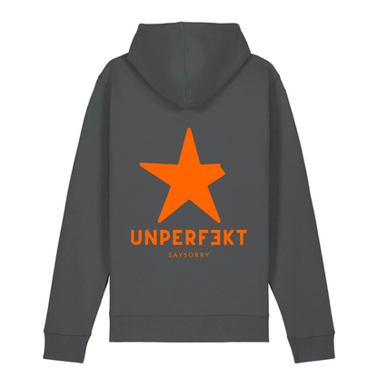 Special Edition organic unisex Hoodie »unperfekt in Neon«