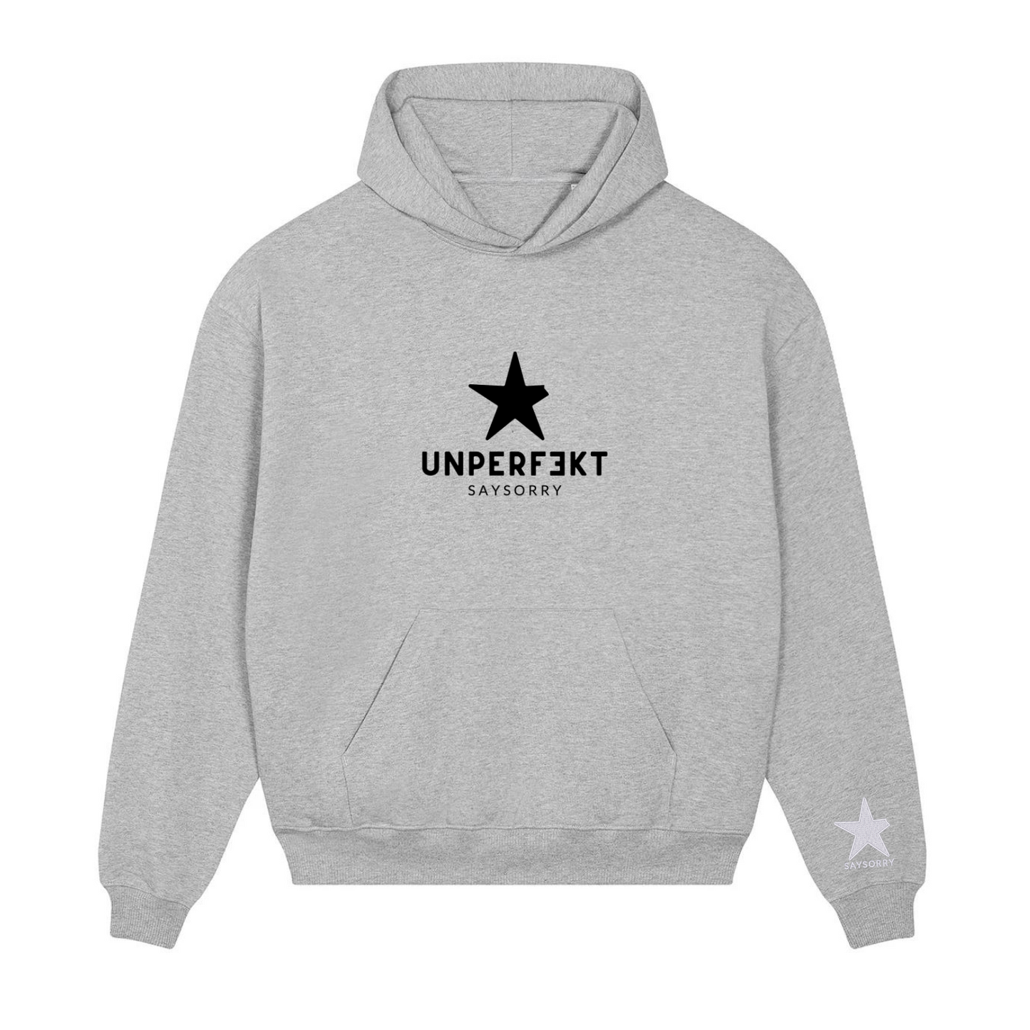 Premium Oversize Hoodie 100% Organic Unisex »Unperfekt Classic«