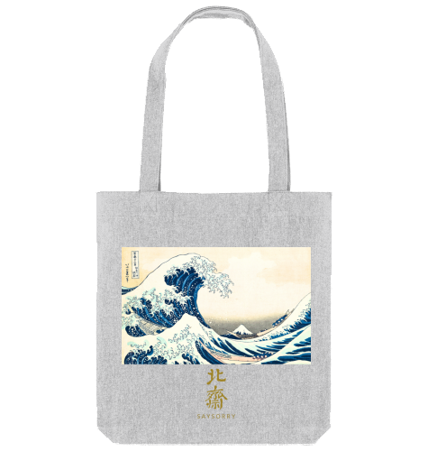 Tote Bag »Die große Welle von Hokusai«