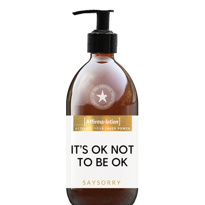 Handseife mit Affirmation »It’s ok not to be ok«