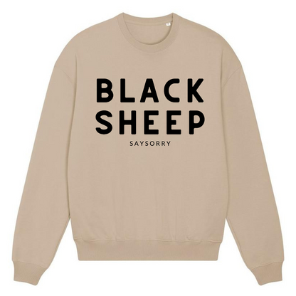100% organic Pullover »Black Sheep«