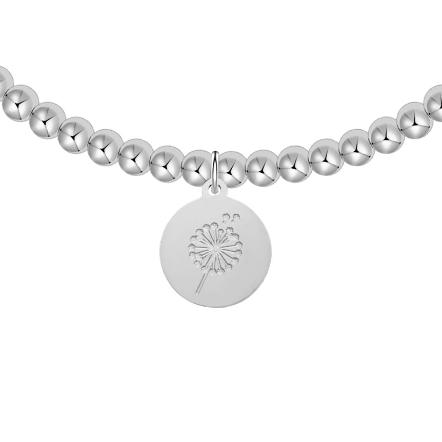 Kugelarmband »Pusteblume« 18 Karat vergoldet