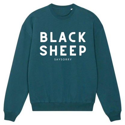 100% organic Pullover »Black Sheep«