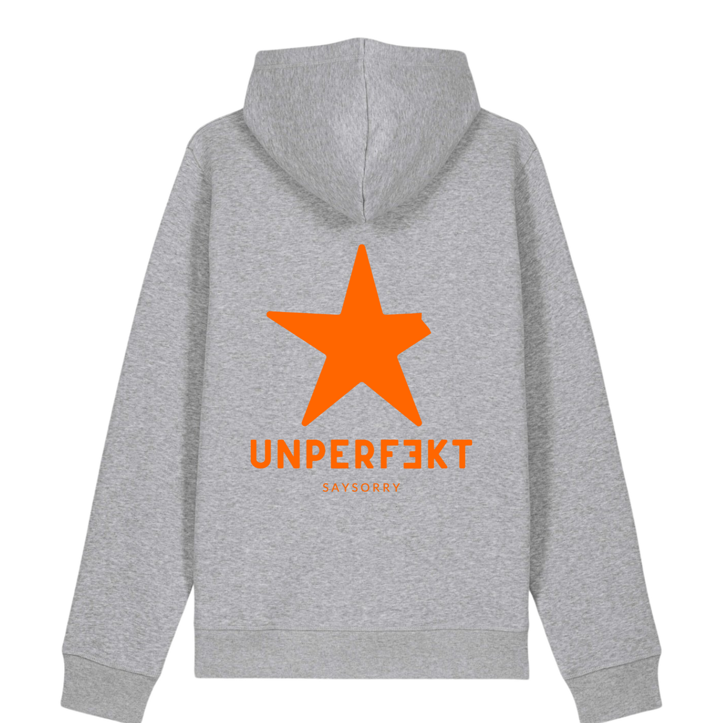 Special Edition organic unisex Hoodie »unperfekt in Neon«