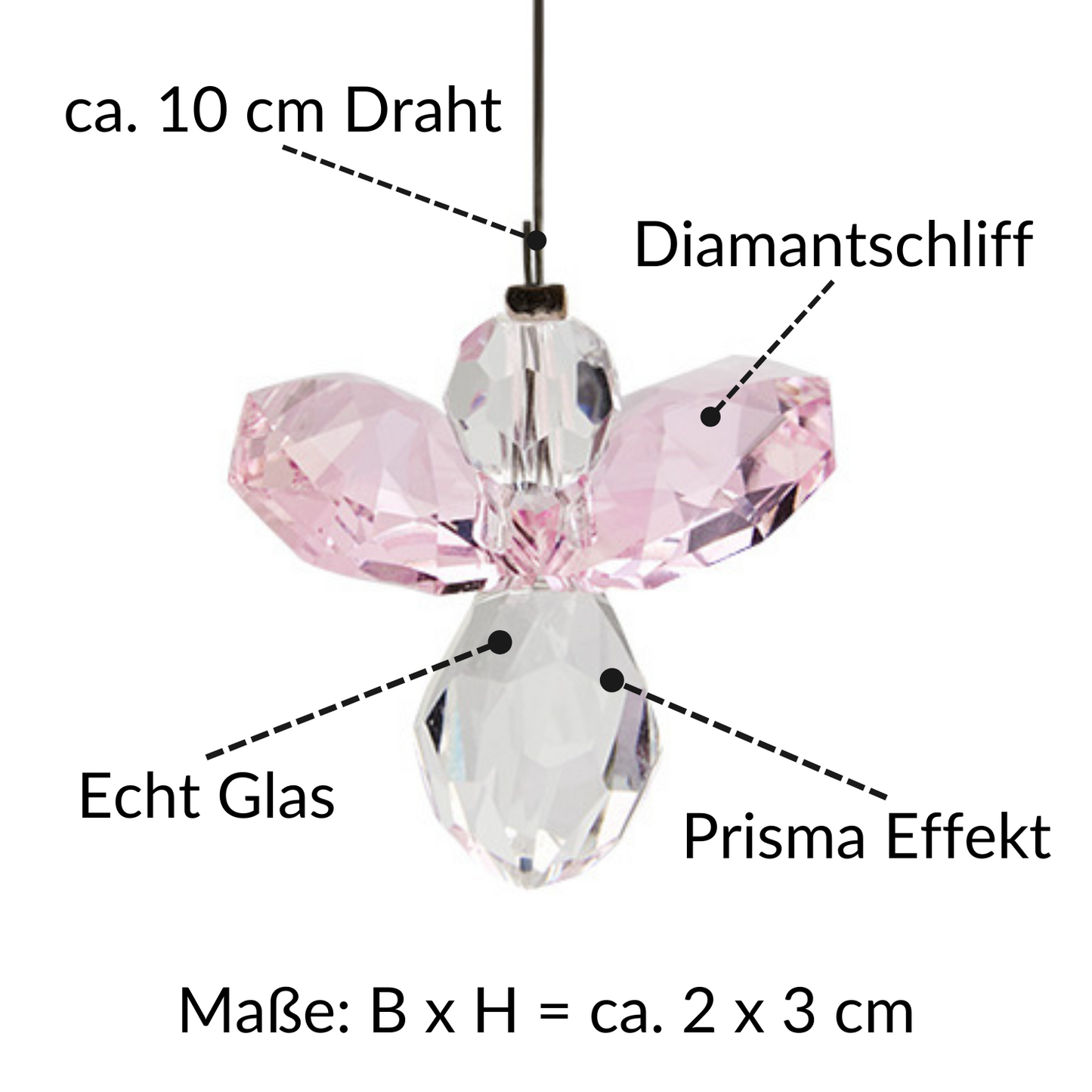 Schutzengel Nr. 6 von 10 »Rosenquarz«