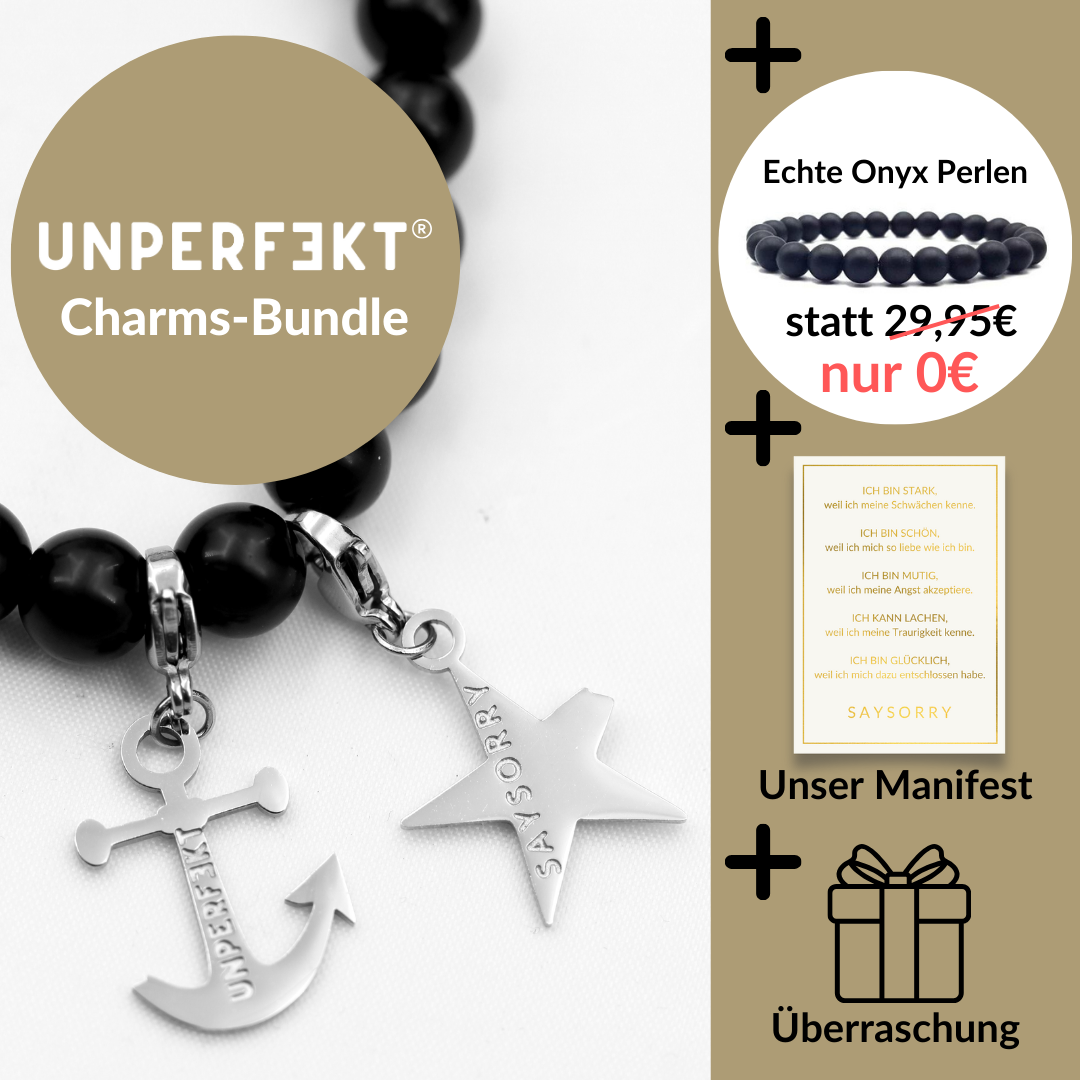 Charms Vorteils-Bundle: 2 Charms + Onyx-Armband gratis + Manifest & Extra-Geschenk