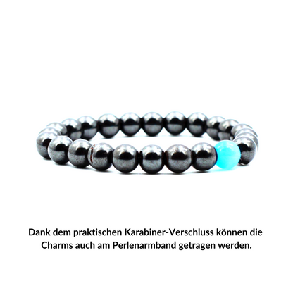 Schutzengel-Bundle: Bettelarmband mit 2 Charms + Schutzengel + Manifest + Geschenk