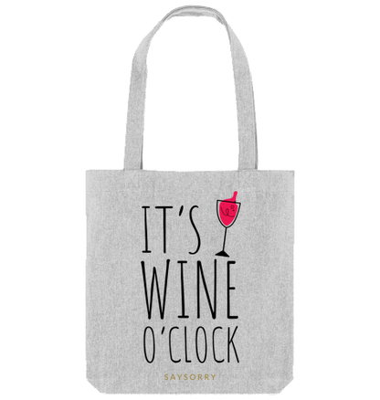Tote Bag »It’s wine o’clock«